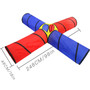 4-way Play Tunnel Folding Portable Playpen Tent Play Yard  XH 4-way Play Tunnel Folding Portable Playpen Tent Play Yard  XH