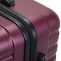3-piece Trolley Case Set, 360 Degree Rotation Wheels with TSA Lock, Travel Suitcase Set, Claret XH 3-piece Trolley Case Set, 360 Degree Rotation Wheels with TSA Lock, Travel Suitcase Set, Claret XH