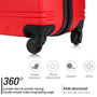 3 in 1 Luggage Set Hardside Spinner Suitcase with TSA Lock