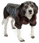 Ultra Fur 'Track-Collared' Metallic Pet Jacket Ultra Fur 'Track-Collared' Metallic Pet Jacket