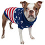 Patriot Independence Star Heavy Knitted Fashion Ribbed Turtle Neck Dog Sweater Patriot Independence Star Heavy Knitted Fashion Ribbed Turtle Neck Dog Sweater