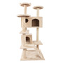 52" Solid Cute Sisal Rope Plush Cat Climb Tree Cat Tower 52" Solid Cute Sisal Rope Plush Cat Climb Tree Cat Tower