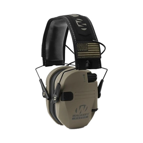 WALKERS PATRIOT - LOW PROFILE HEARING PROTECTION-FDE