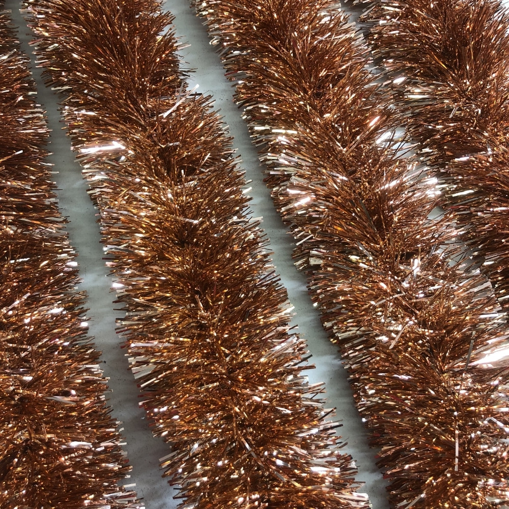 Rose Gold Tinsel 