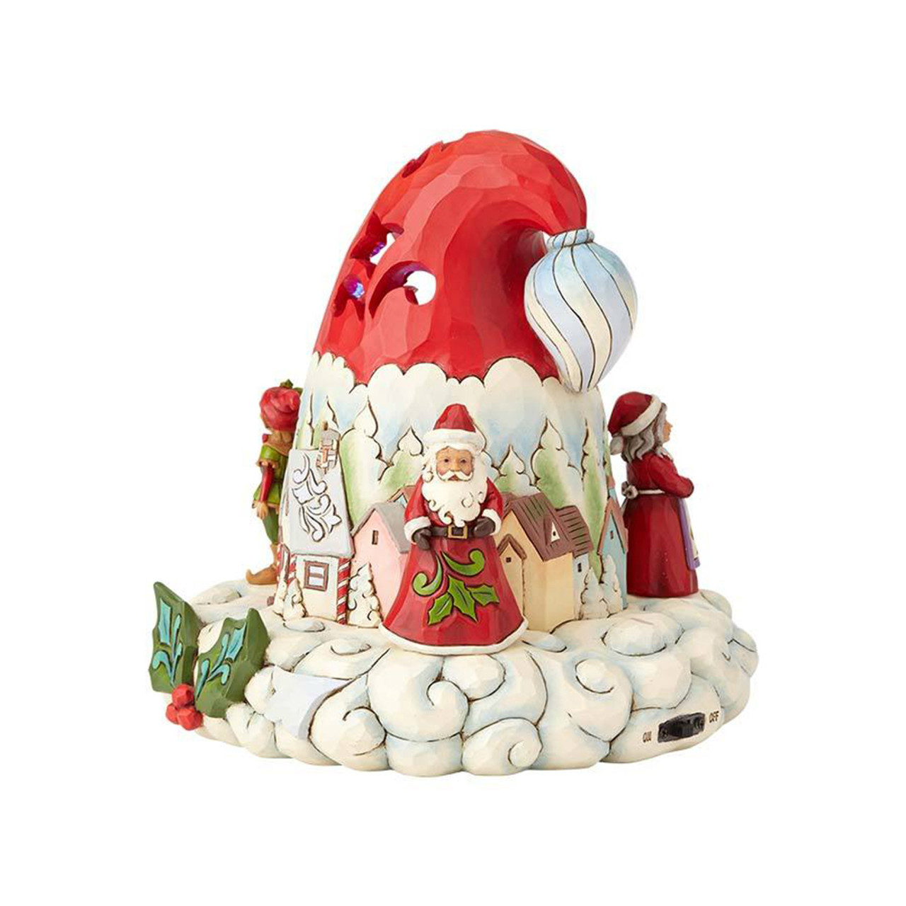 Lighted Christmas Santa Hat