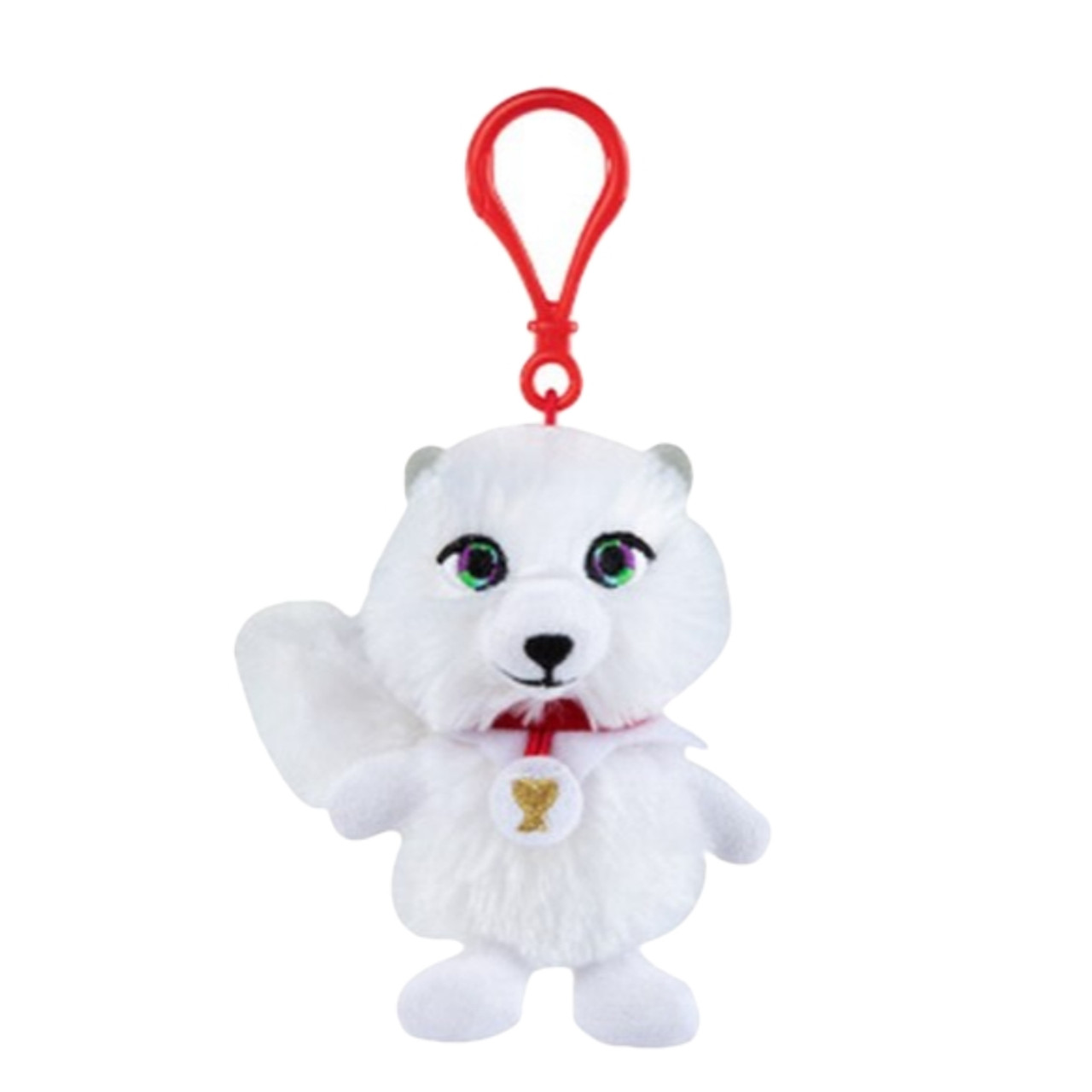 Plushie Pal Arctic Fox with Clip