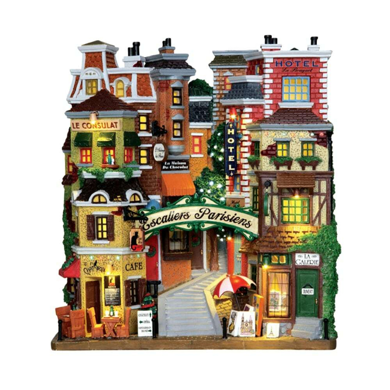 Lemax Parisian Stairs