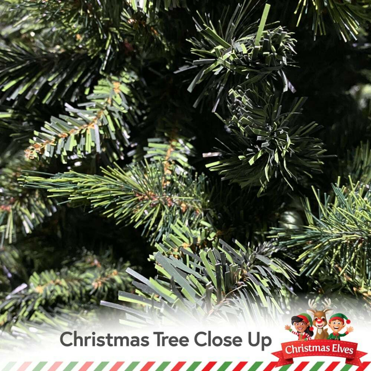 6FT Premium Balsam Christmas Tree Christmas Elves