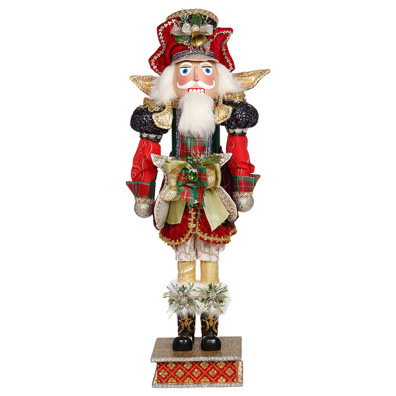 Mark Roberts Plaid Nutcracker