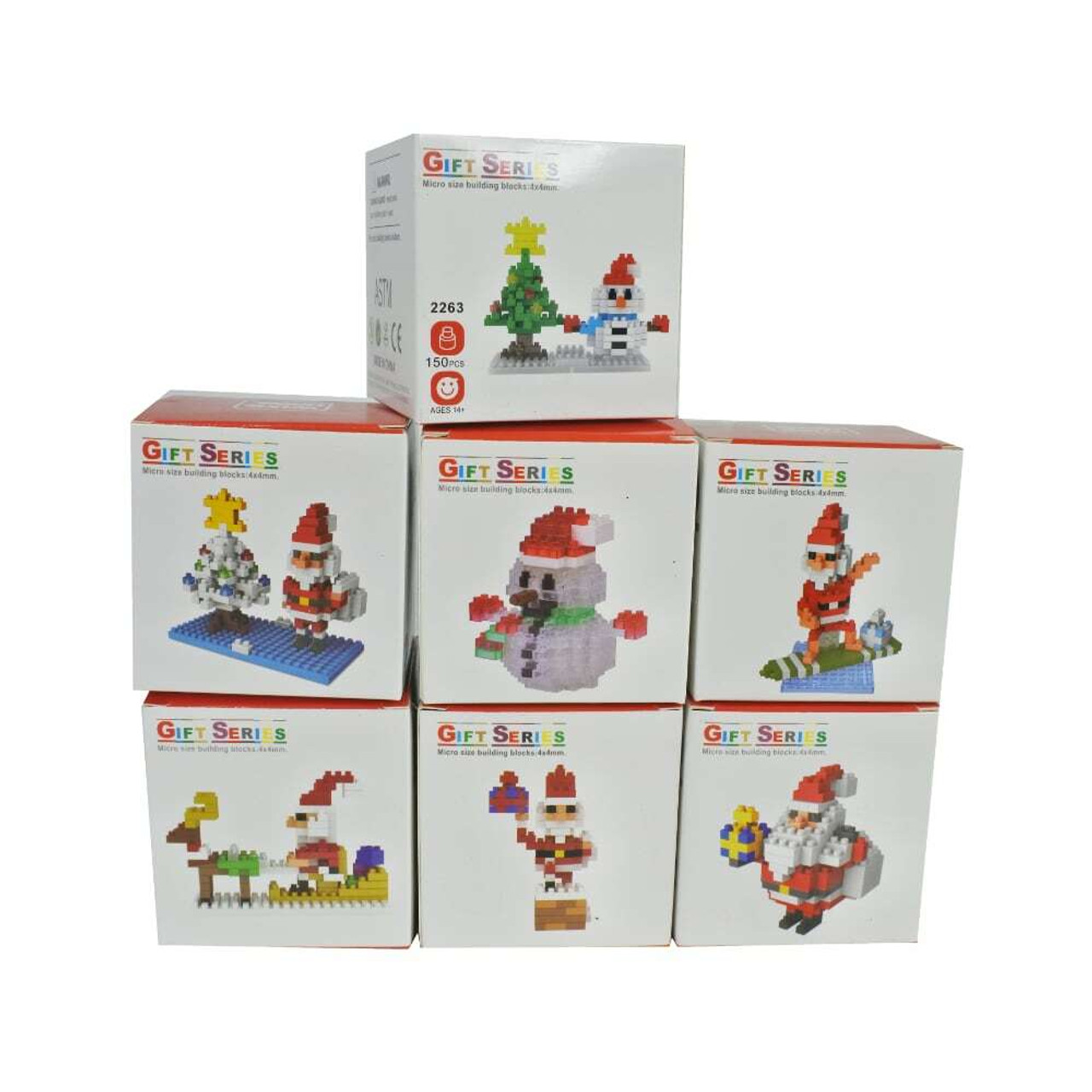 Christmas Micro Size Building Block Set