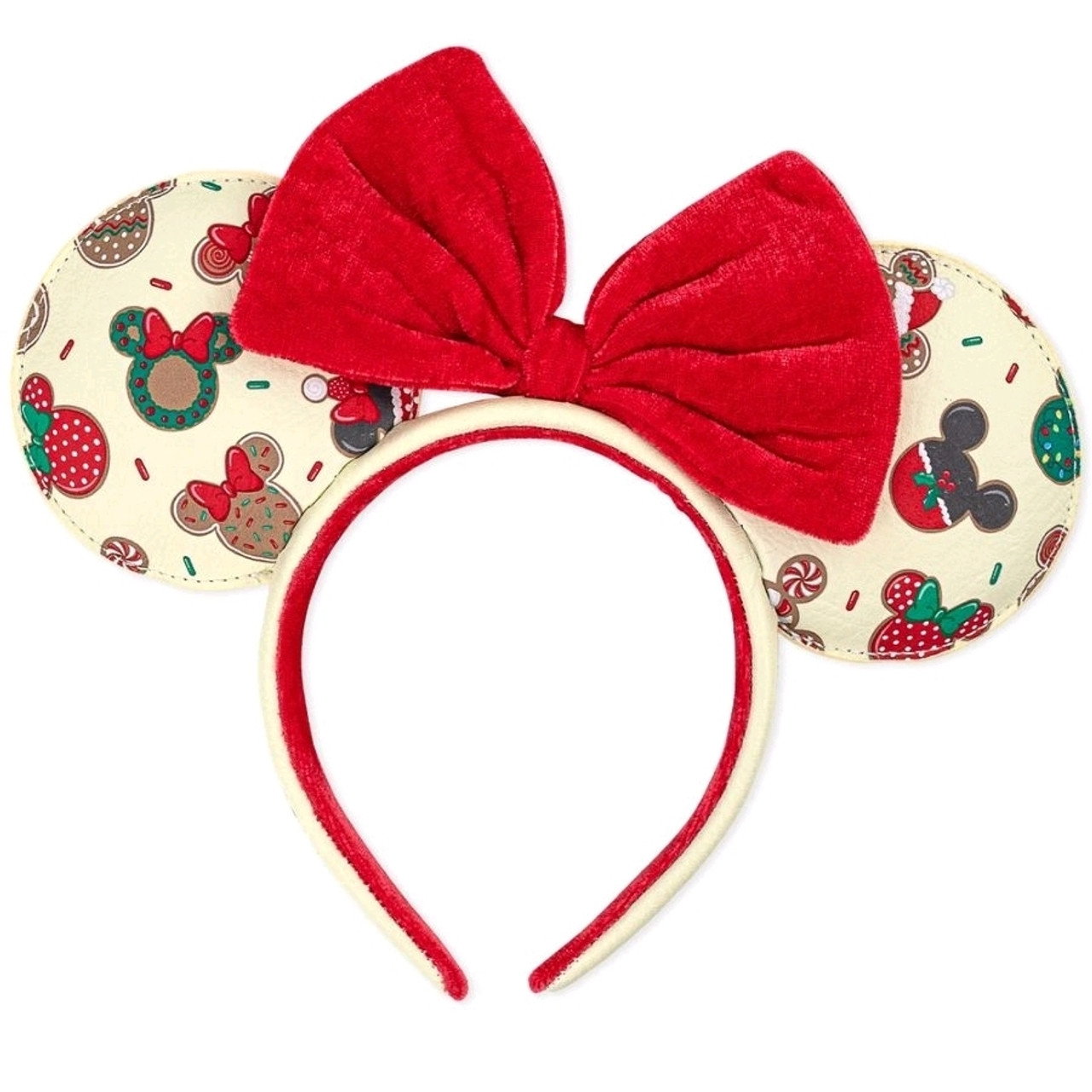 Minnie Mouse Christmas Cookies Headband