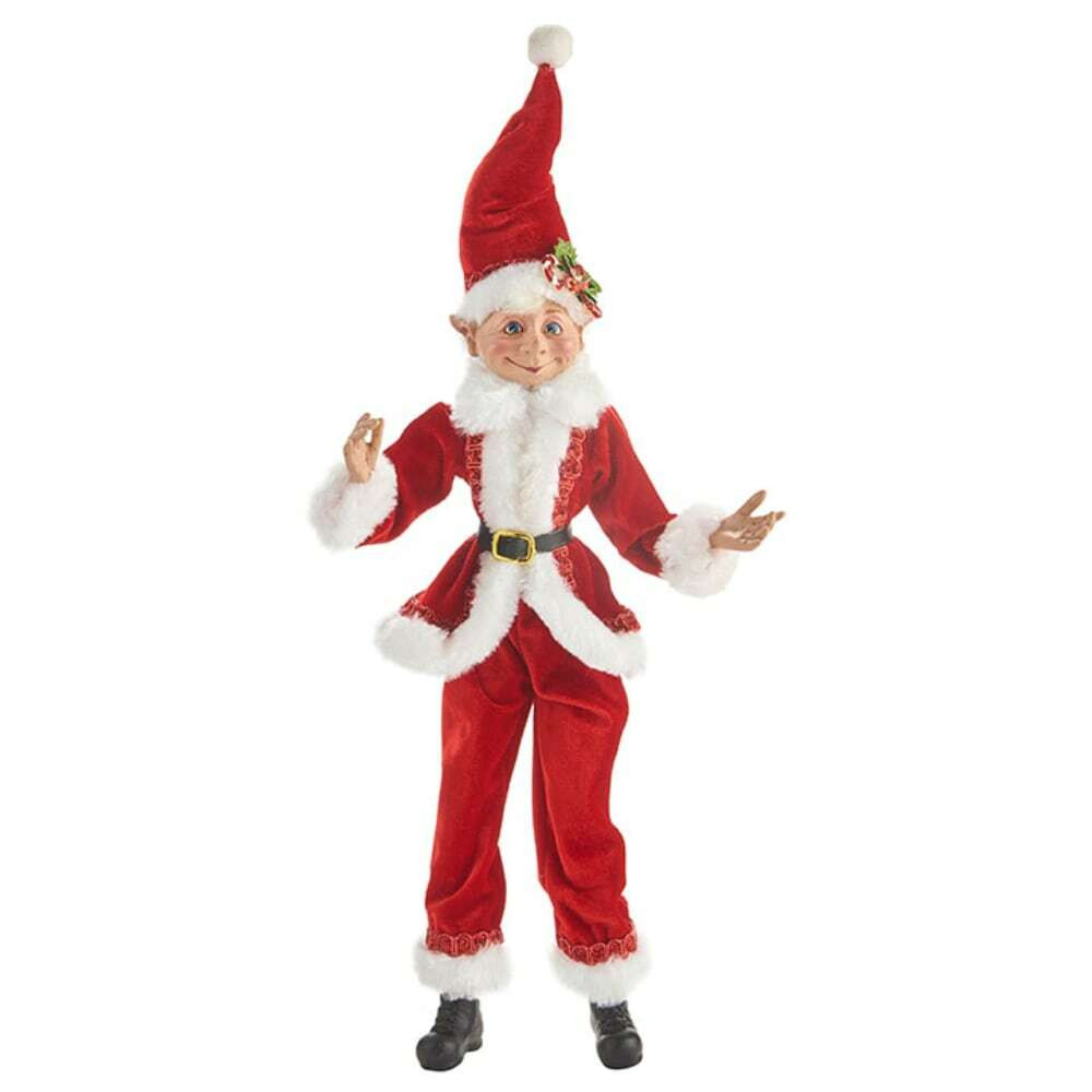 Christmas Elf In Santa Costume 