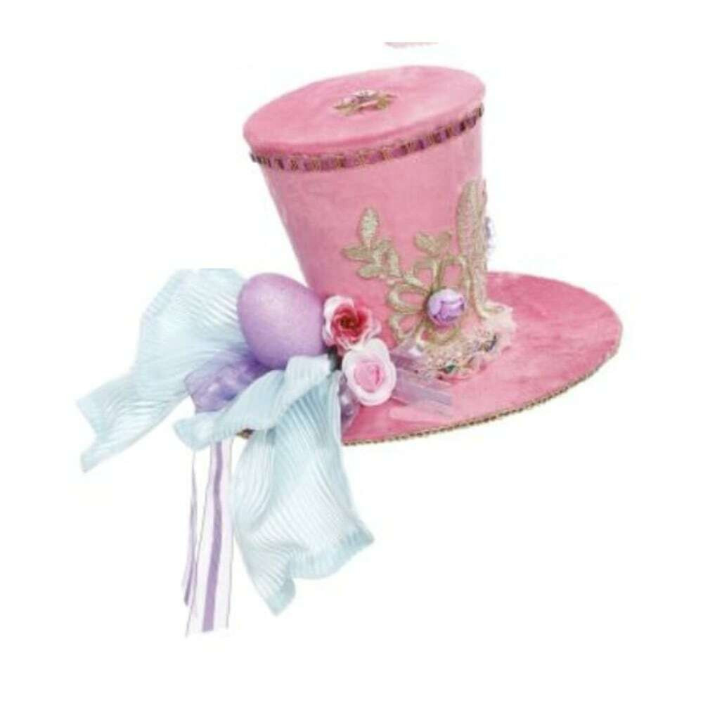 Mark Roberts Easter Parade Top Hat Decoration (3 Styles) 15cm