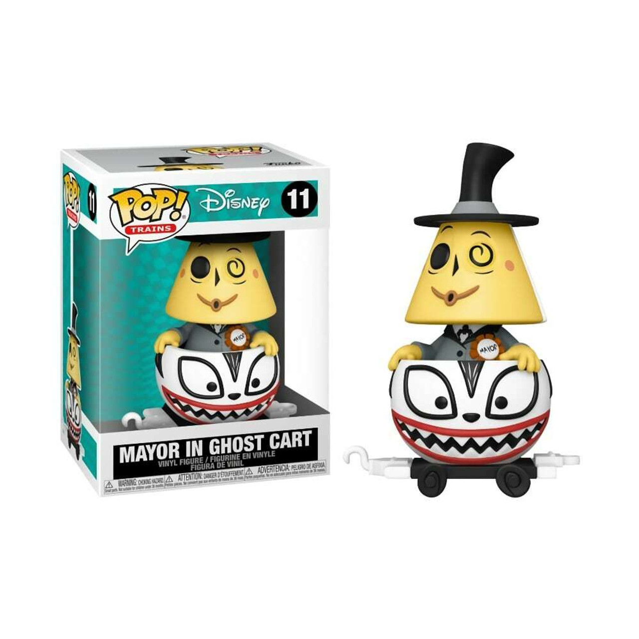 Nightmare Before Christmas Mayor In Ghost Cart Pop! 