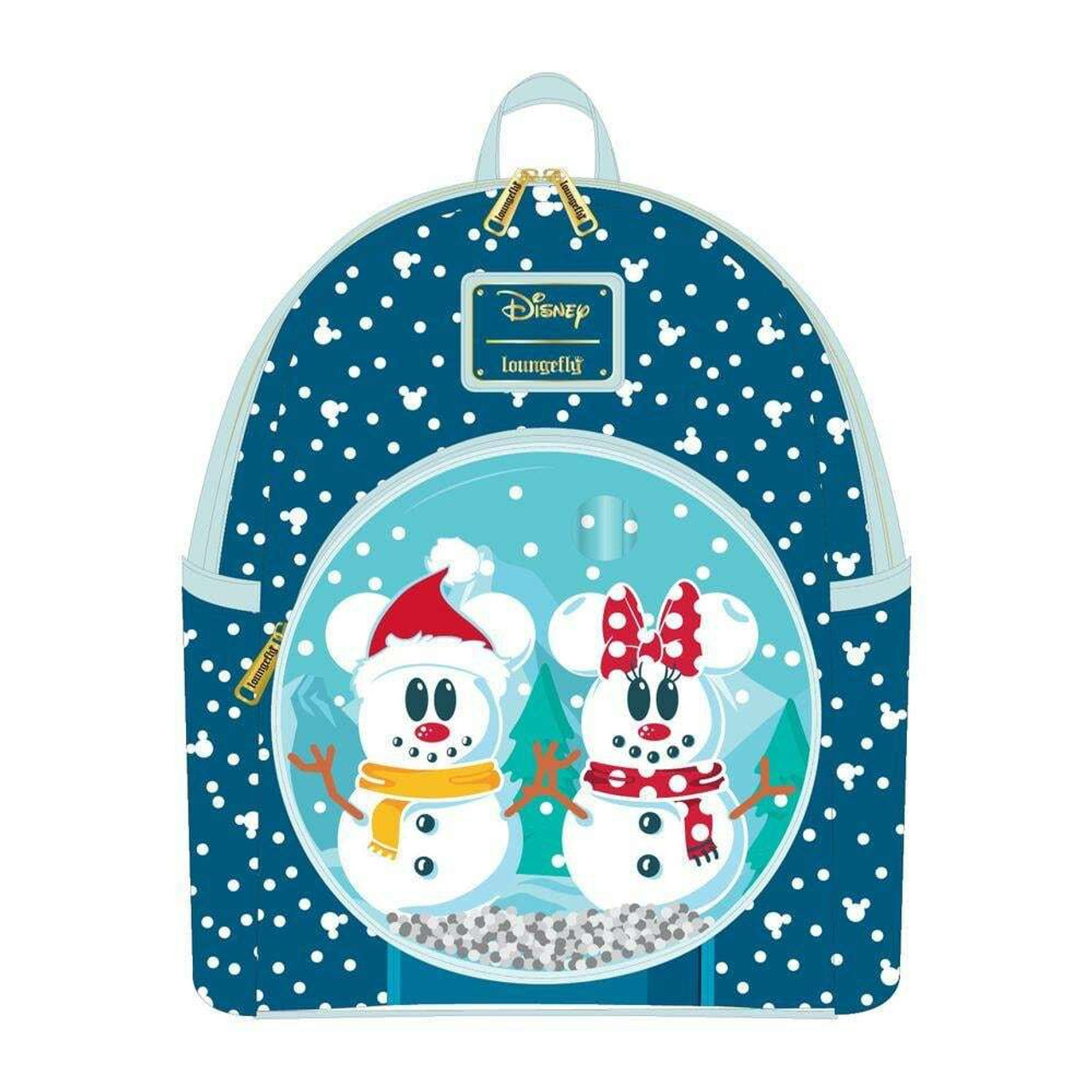 Disney Mickey Mouse - Loungefly Snowman Snow Globe Mini Backpack