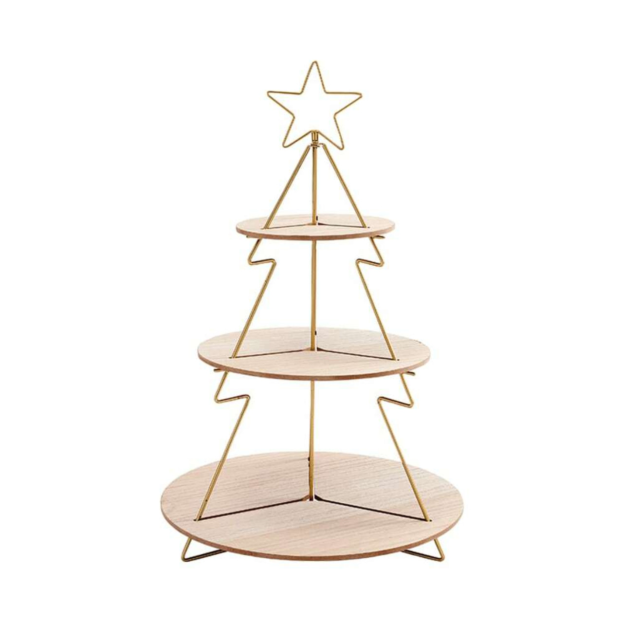 3 Tier Christmas Tree Cake Stand