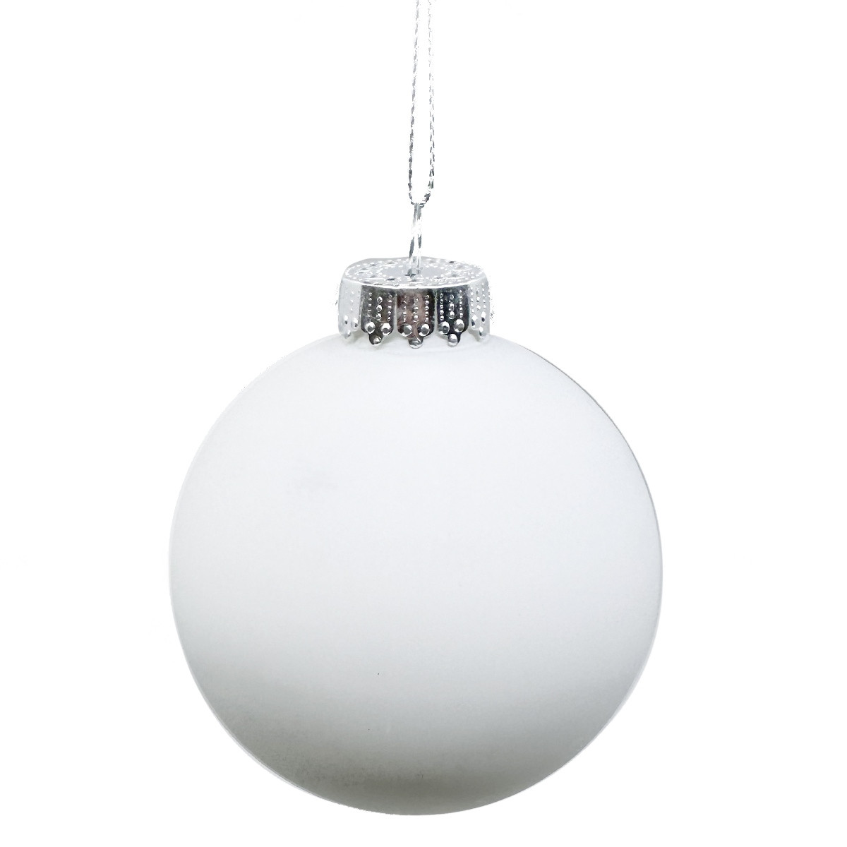 White Matte Ornament