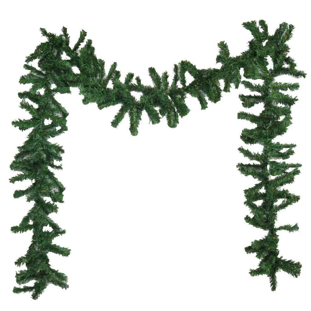 Green Christmas Garland - 9FT