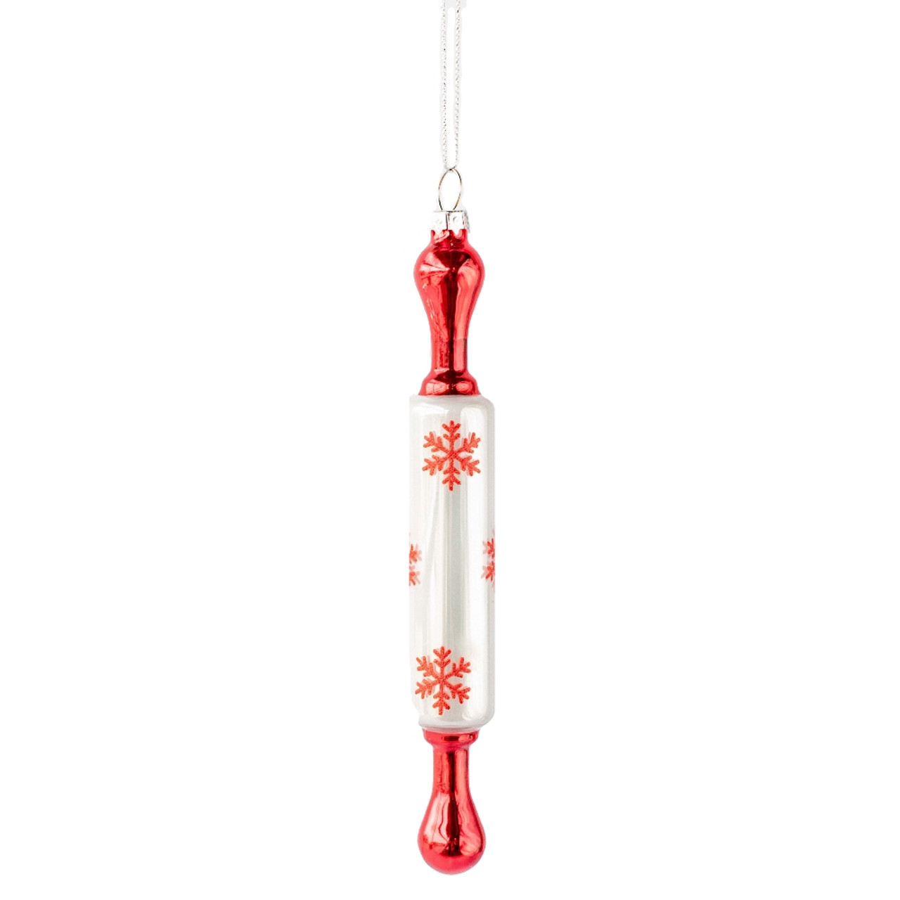 Santas Pantry Rolling Pin Ornament 