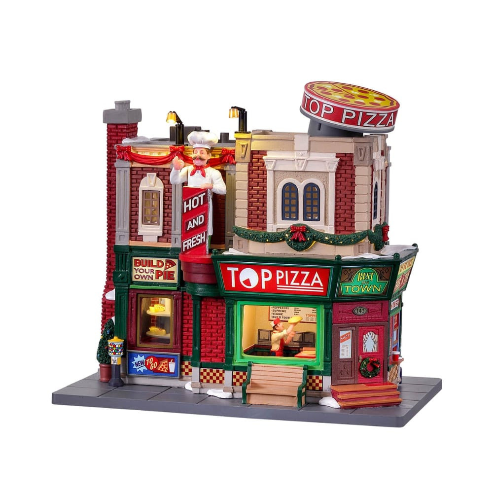 Lemax Top Pizza with Lights