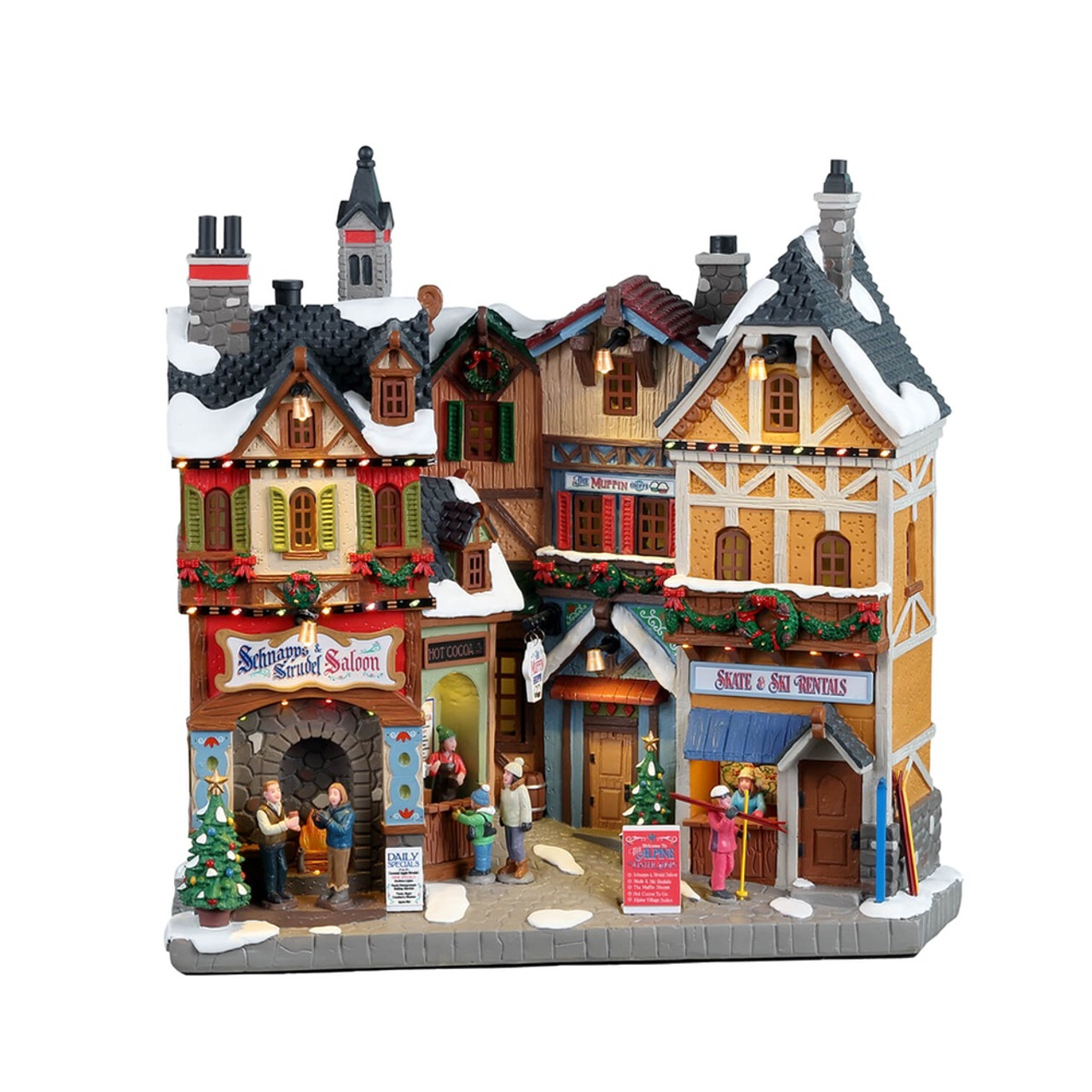 Lemax Alpine Winter Shops