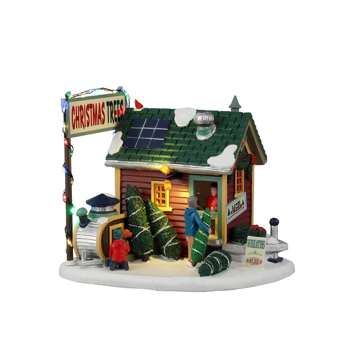 Lemax Tiny House Tree Lot