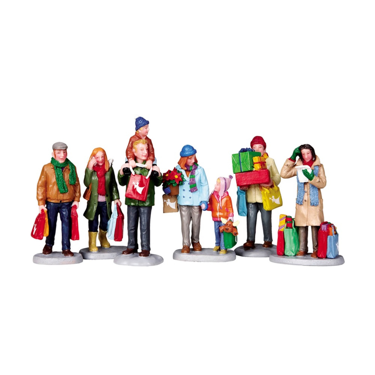 Lemax Holiday Shoppers - Set of 6