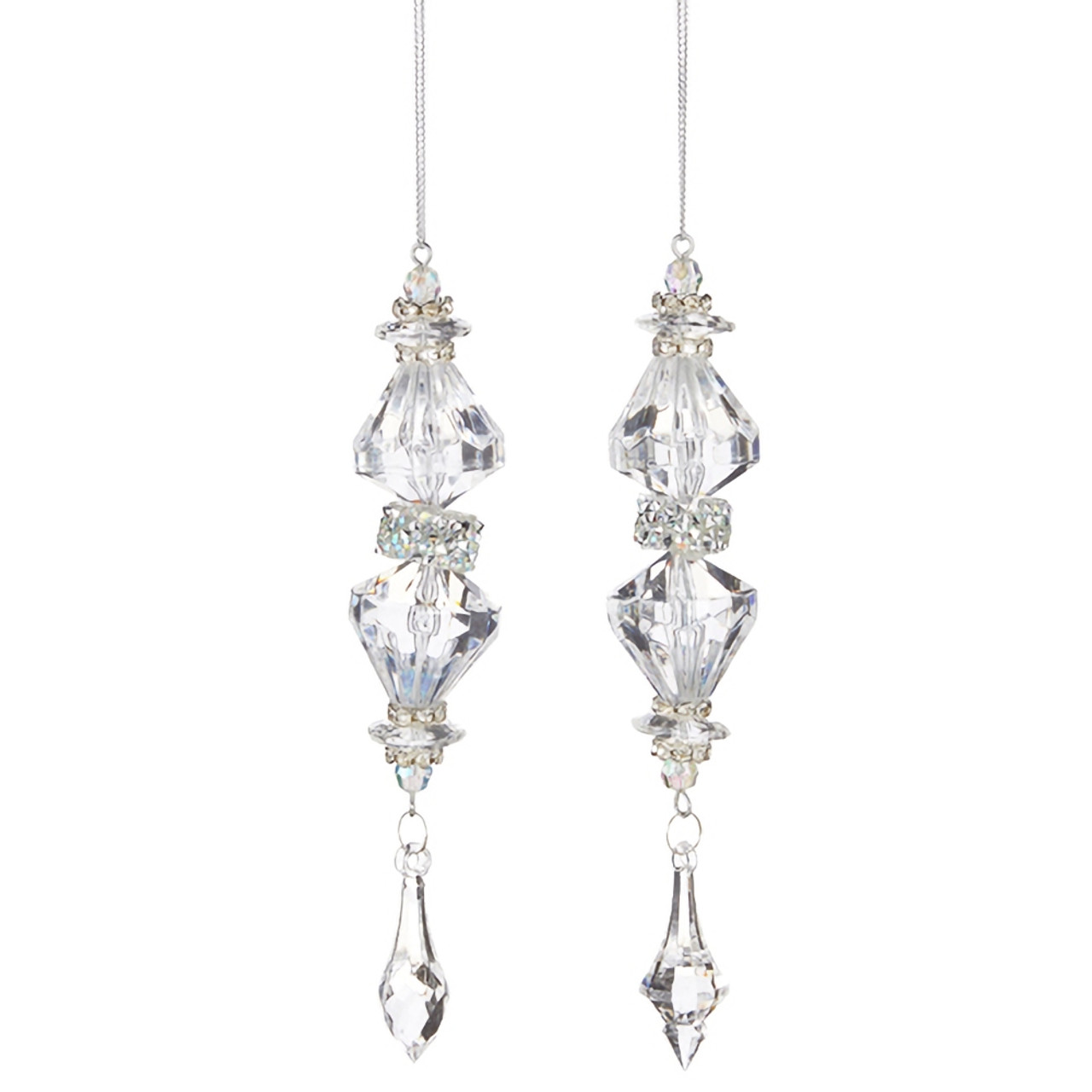 Crystal Drop Ornament (2 Styles) 