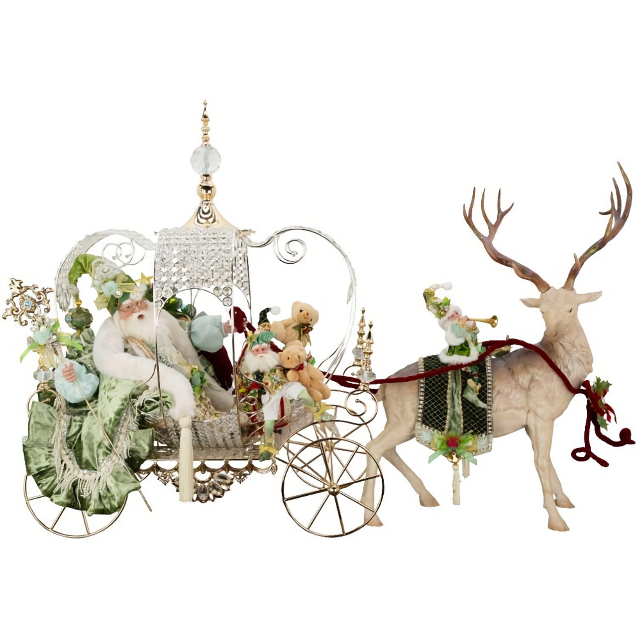 Mark Roberts Santas Crystal Carriage 
