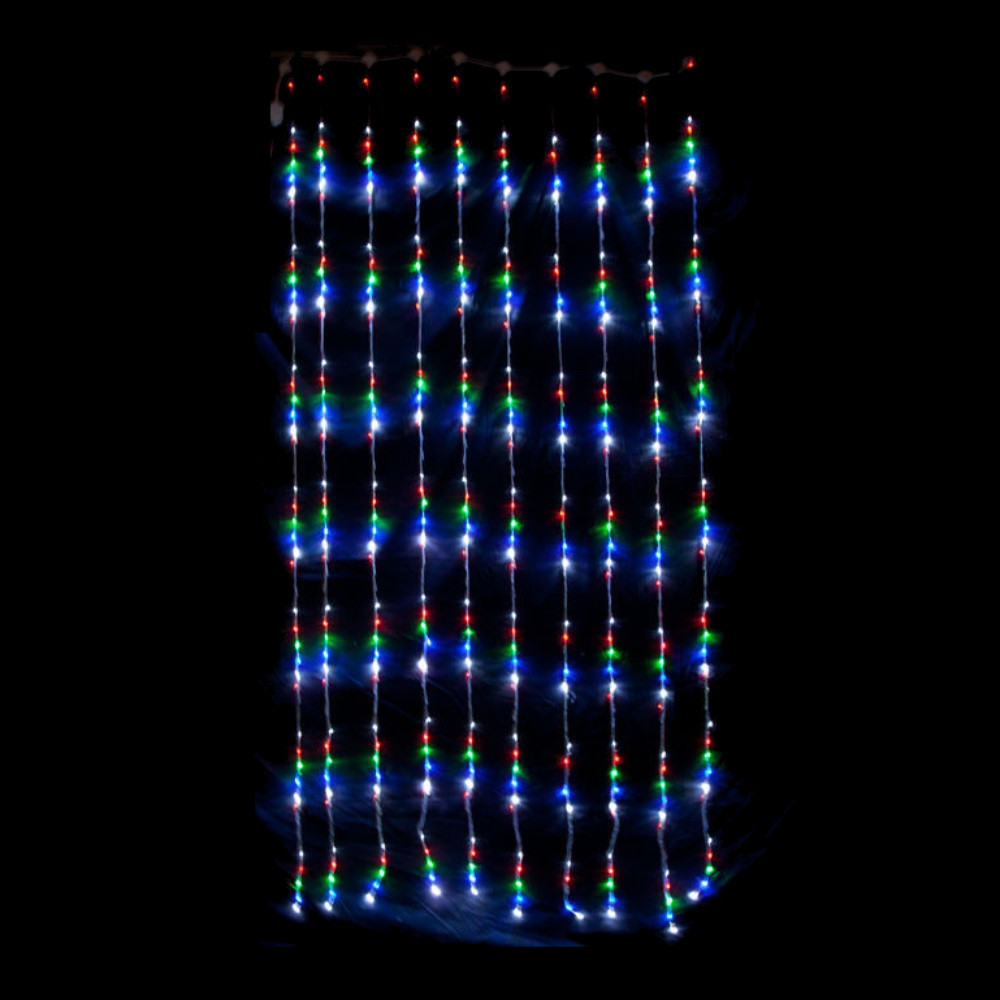 LED Cascading Curtain Multi Colour 