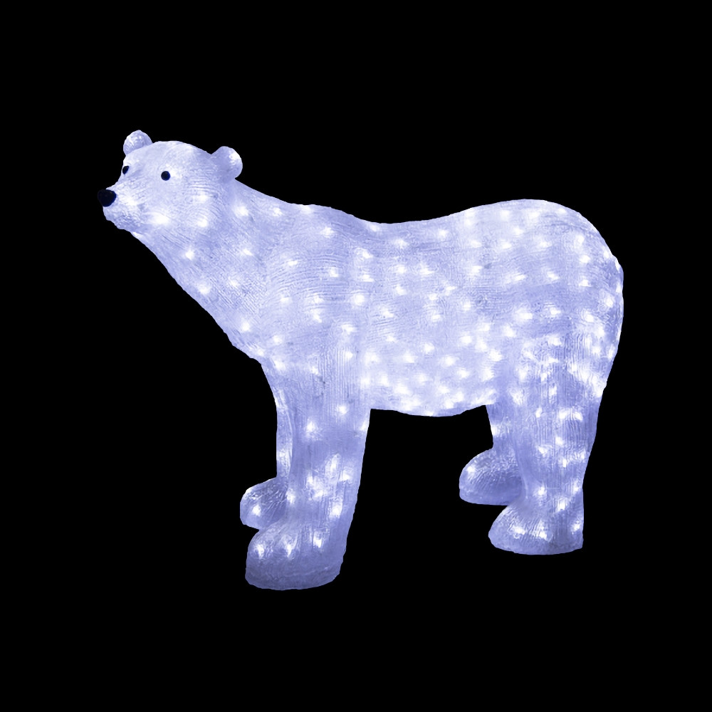 Acrylic White Polar Bear