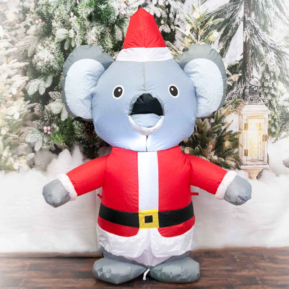 Inflatable Christmas Koala 122cm Christmas Elves