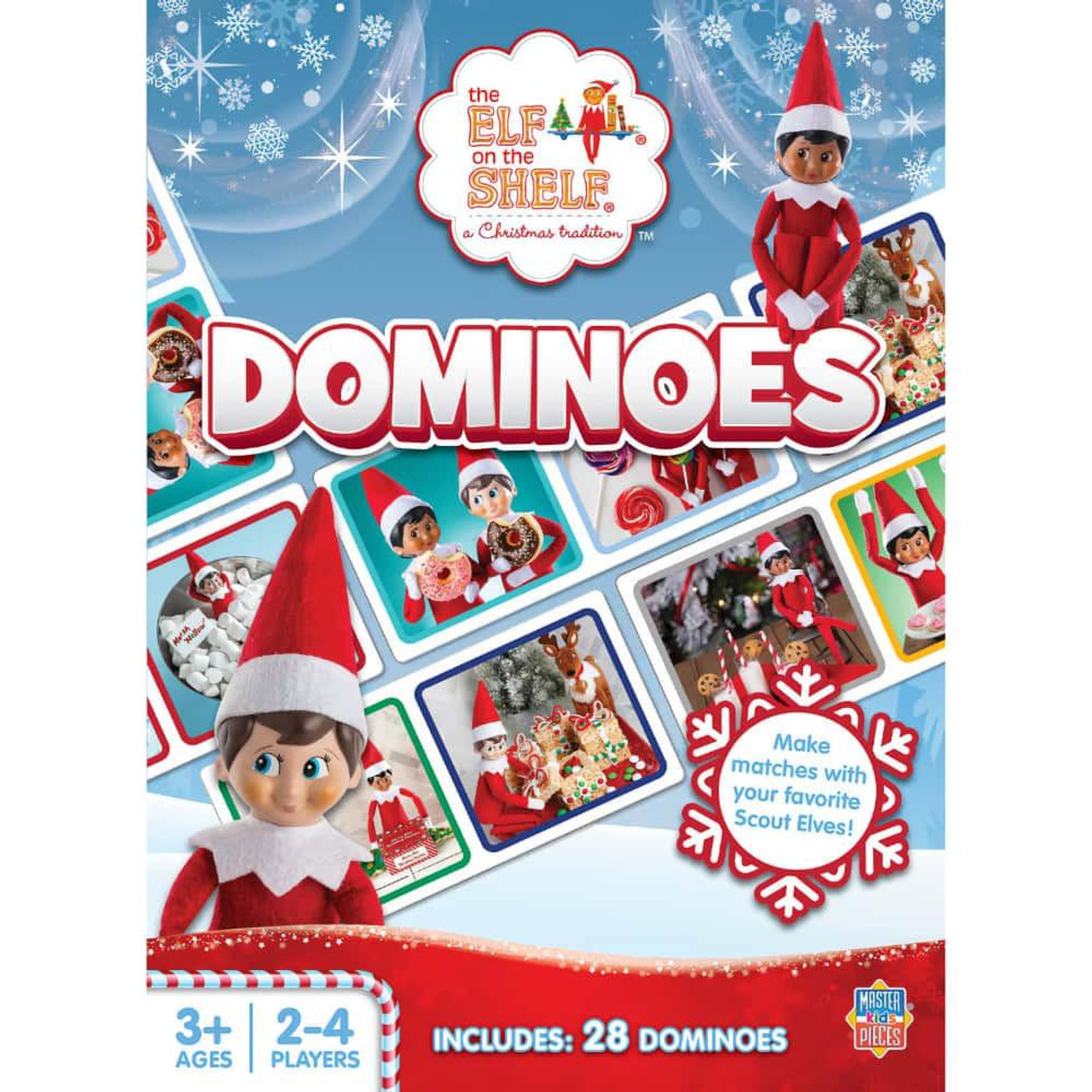 Elf on the Shelf Elf On The Shelf Dominos Game 