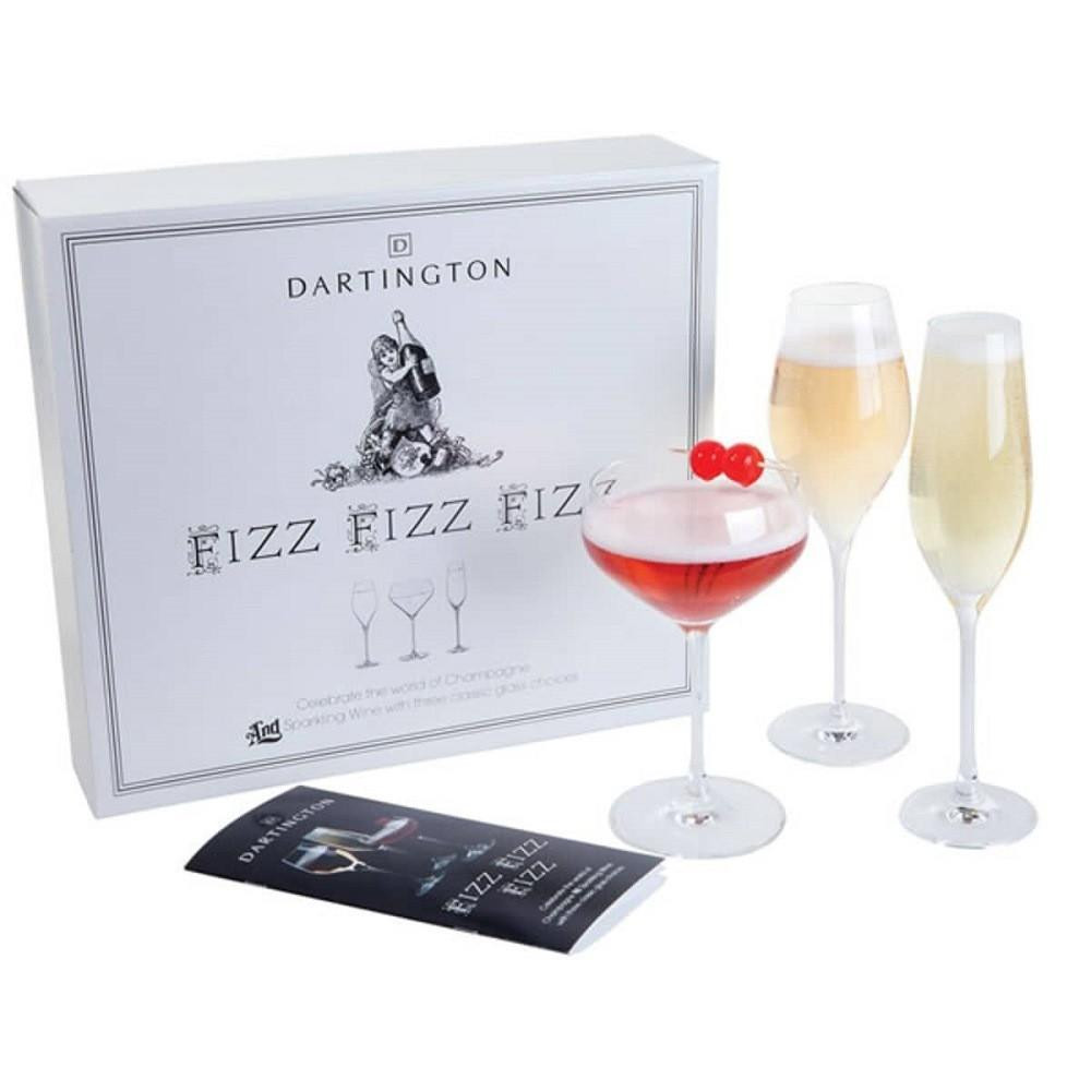 Dartington Fizz Fizz Fizz Gift Set 