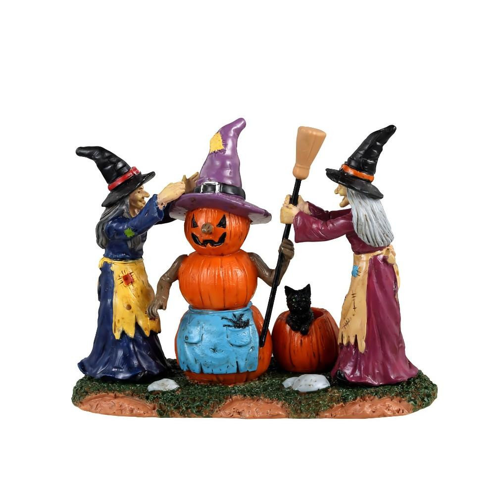 Lemax Halloween Collectible Spooky Town Pumpkin Witch