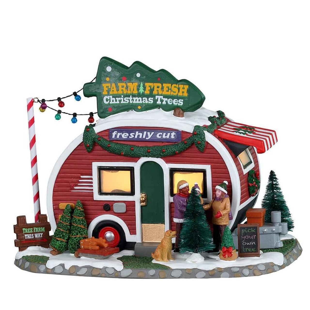 Lemax Christmas Shop Lemax Farm Fresh Christmas Trees 