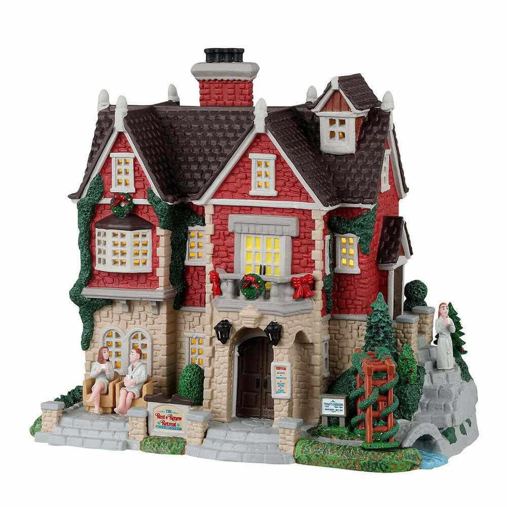 Lemax Christmas Shop Lemax Rest And Renew Retreat 