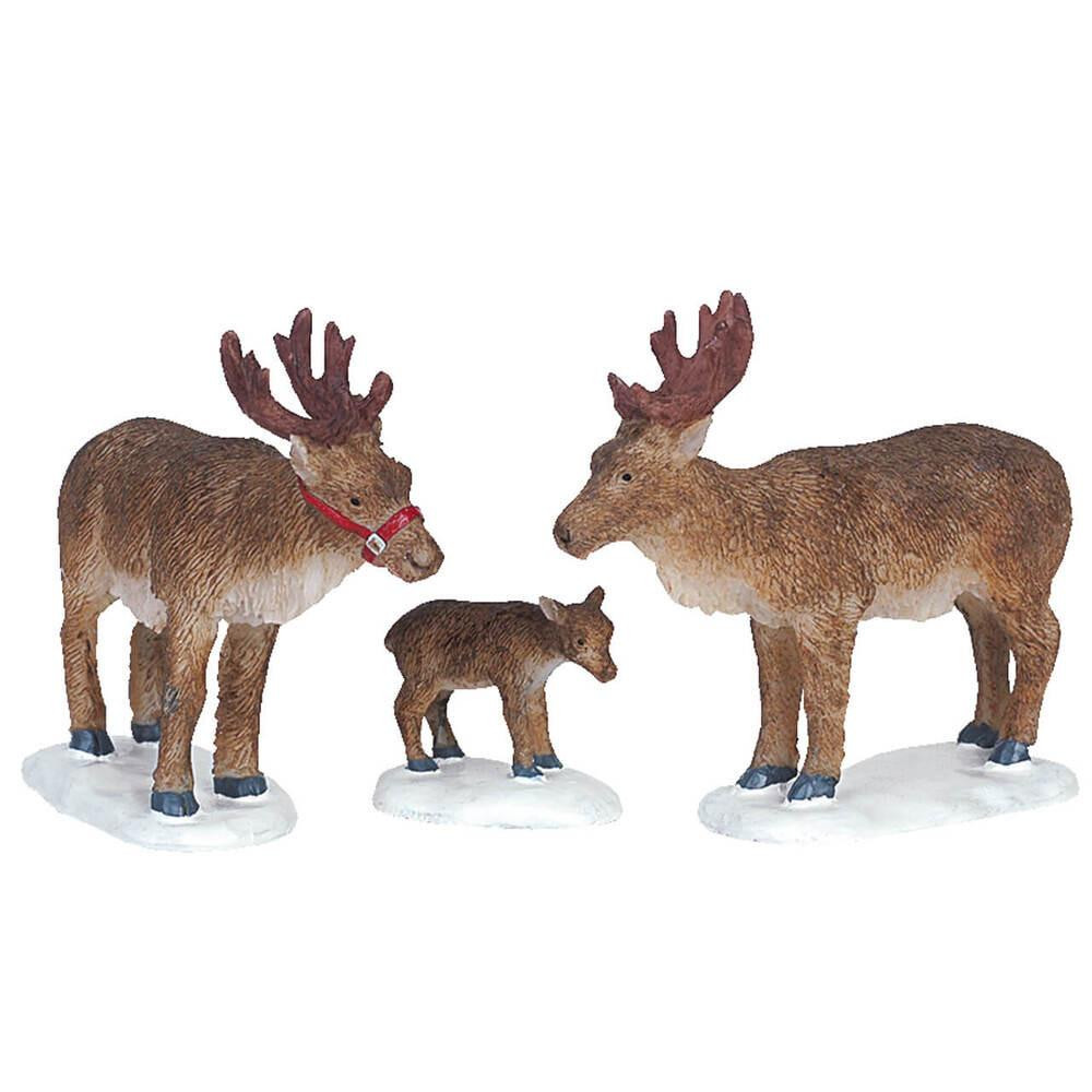 Lemax Christmas Shop Lemax Reindeer (Set of 3) 