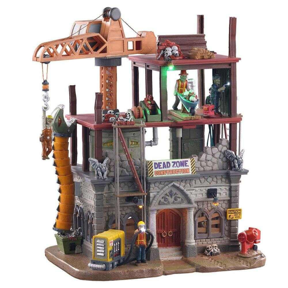 Lemax Christmas Shop Lemax Spooky Town Dead Zone Construction Site 
