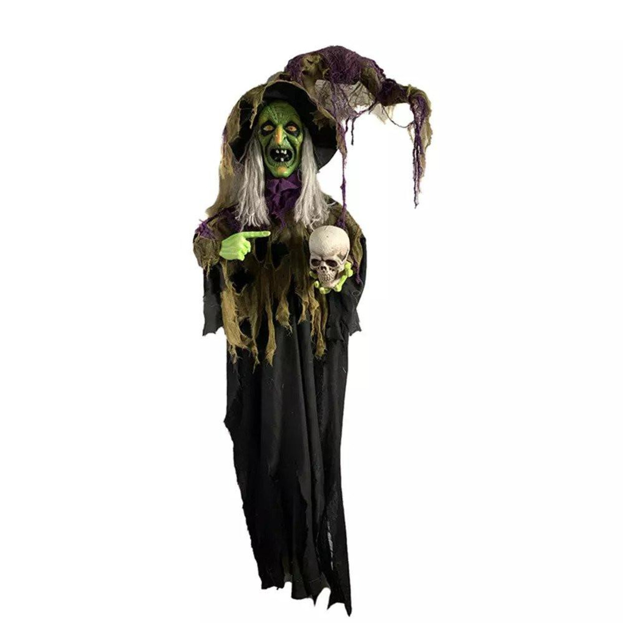 Witches of Halloween Halloween Witch Shaking Hanging - 183cm 