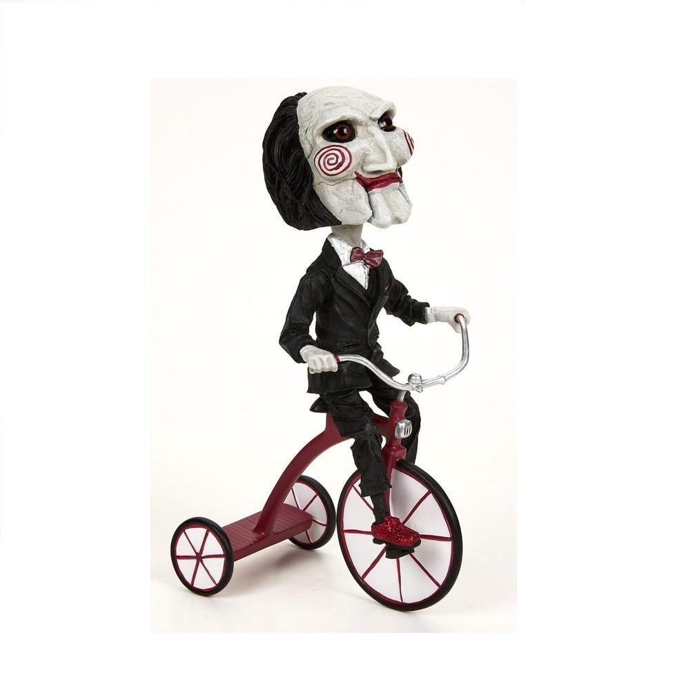 NECA Collectibles Saw Movie Puppet on Tricycle Head Knocker - 20cm 