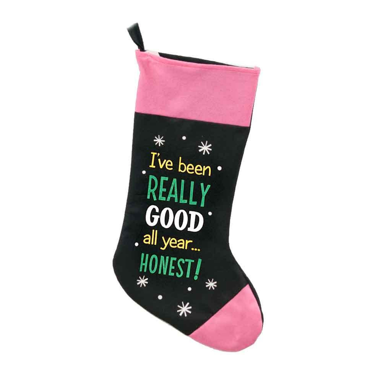 Christmas Elves Really Good Jumbo Stocking - 75cm 