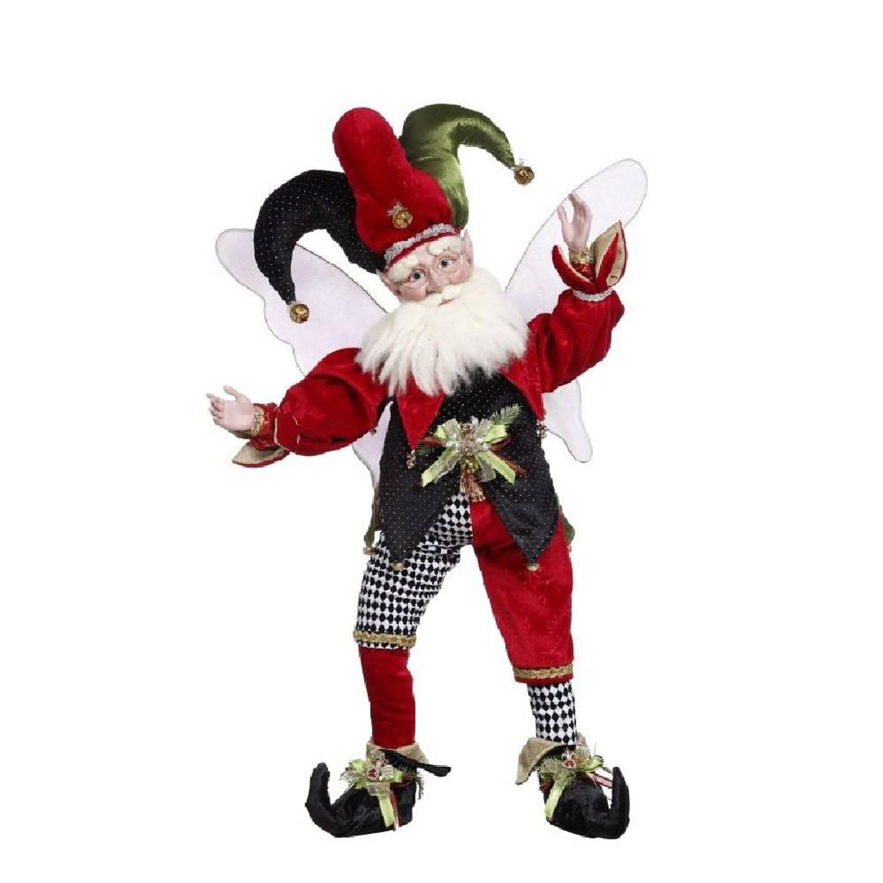  Mark Roberts Harlequin Jester Fairy - 91cm 