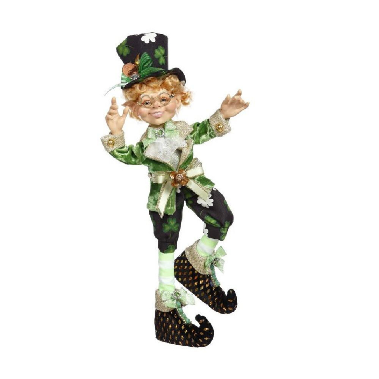  Mark Roberts Four Leaf Clover Elfin (Small) - 38cm 