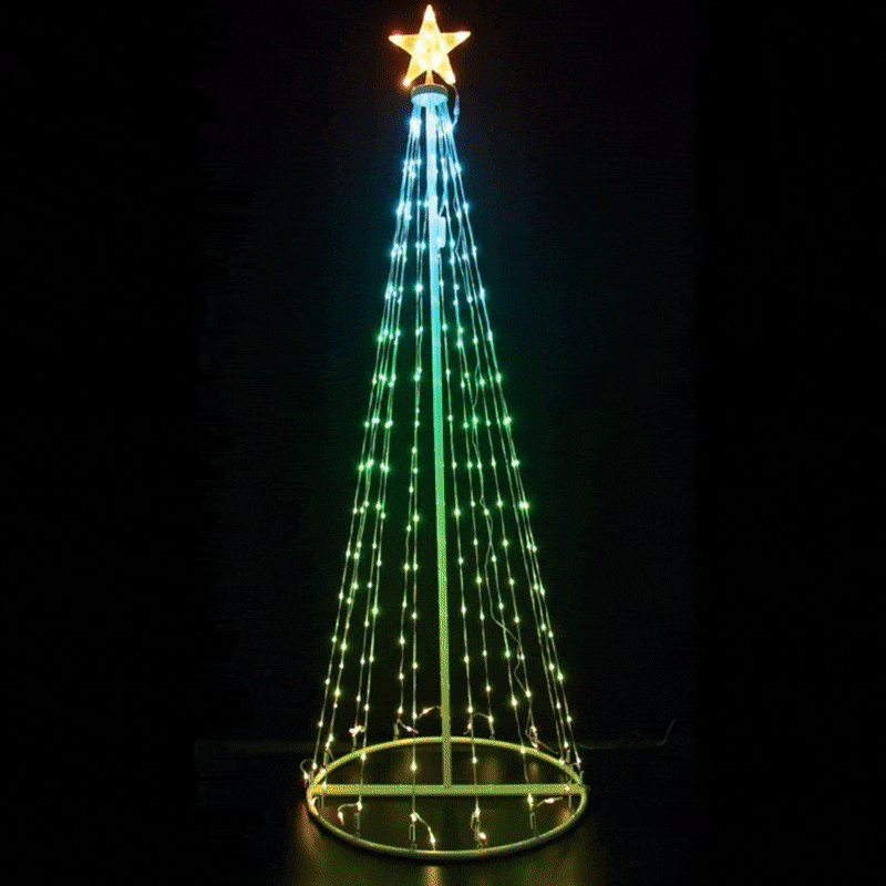 1.5m MultiColour LED Christmas Tree