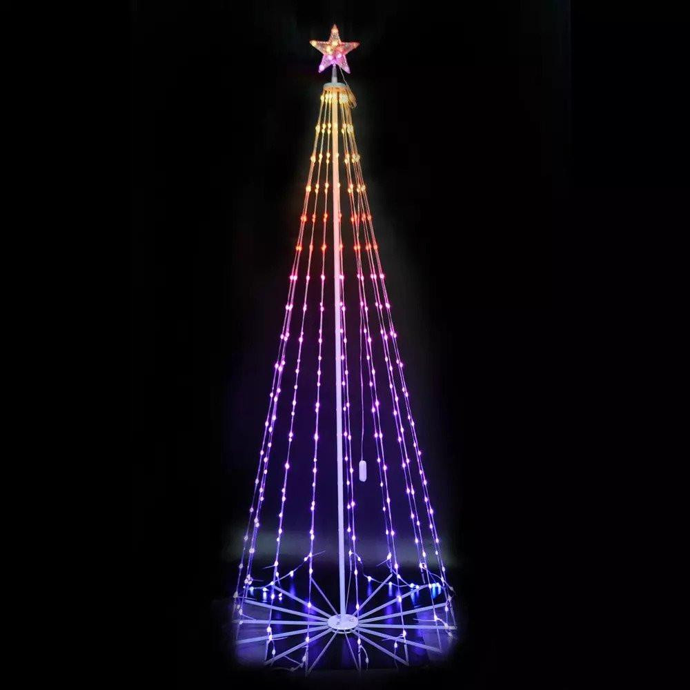 Christmas Elves RGB Digital Light Tree - 2.8m 