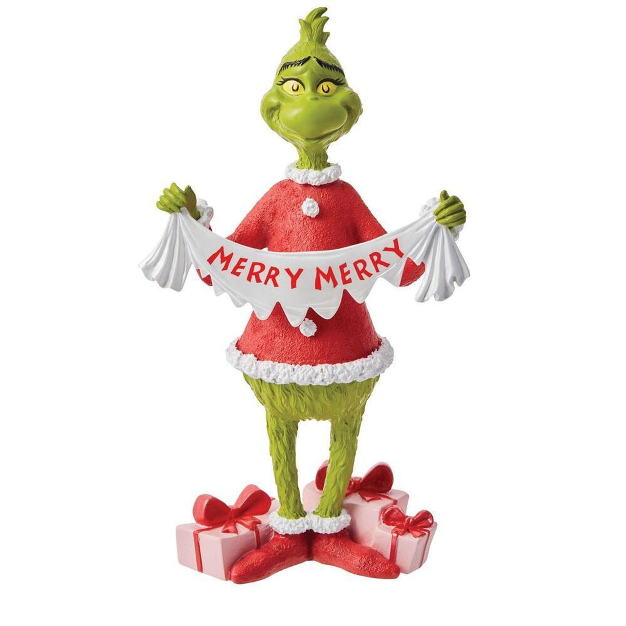 Department 56 Dr Seuss Merry Grinch - 22.5cm 
