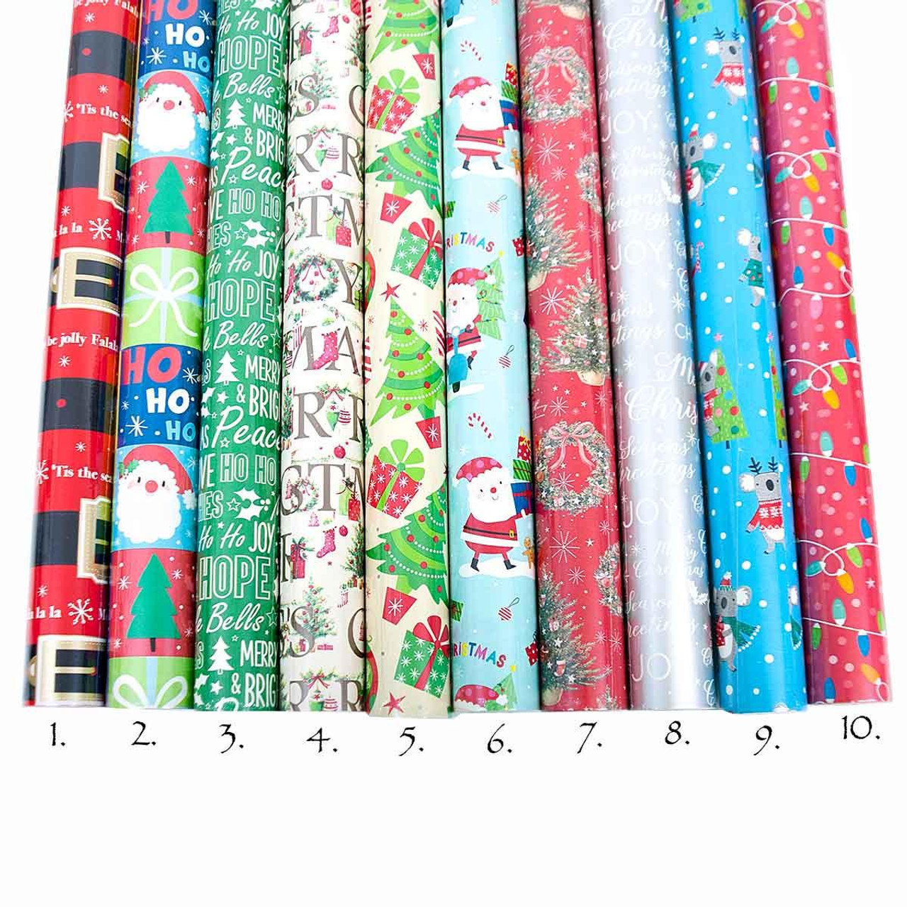 Christmas Elves Value Christmas Wrap (10 Styles) - 10m 