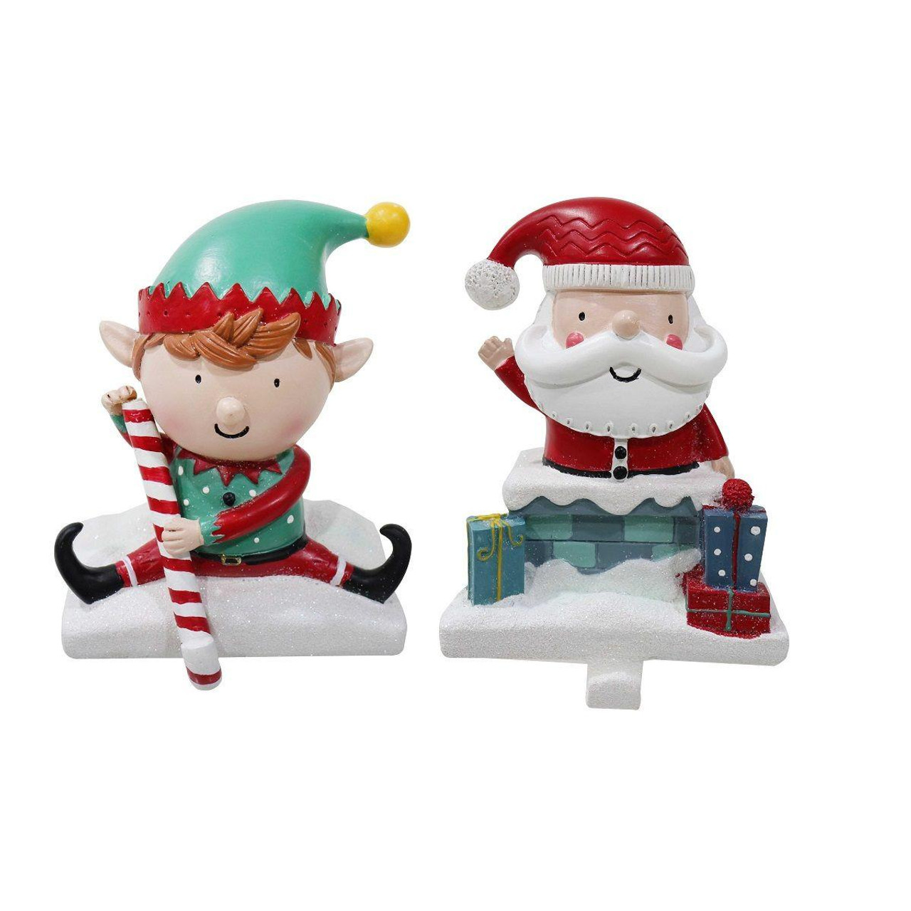 Christmas Elves Cute Christmas Character Stocking Holder (2 Styles) 
