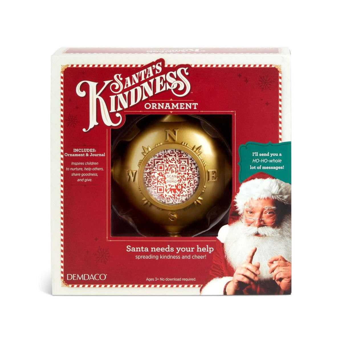 Christmas Elves Santa's Kindness Ornament and Journal - 20cm 